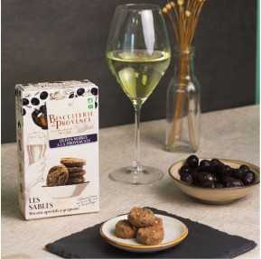 Provencal Black Olive Shortbreads - an authentic touch of Provence