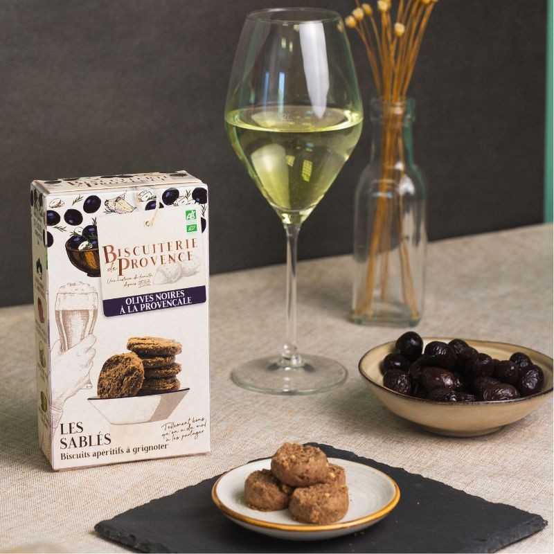 Provencal Black Olive Shortbreads - an authentic touch of Provence