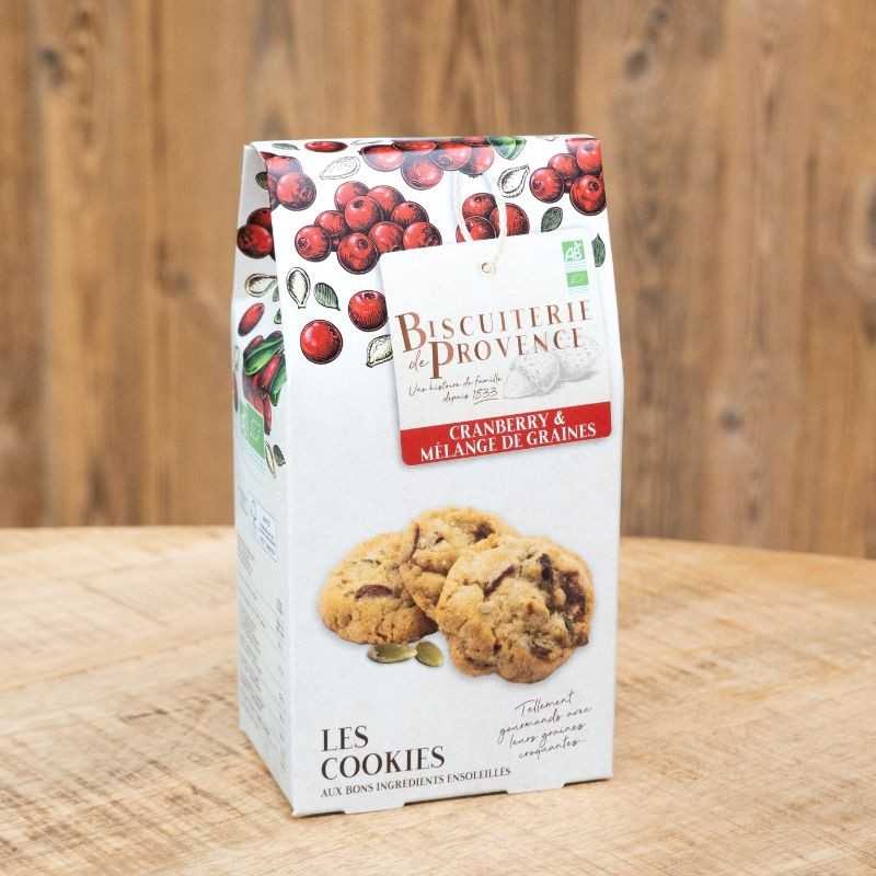 Cookies cranberry & mélange de graines - qualité exceptionnelle
