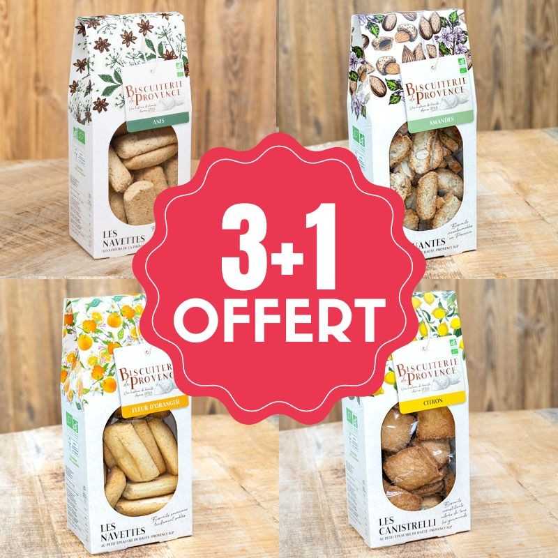 3+1 free Traditional biscuits