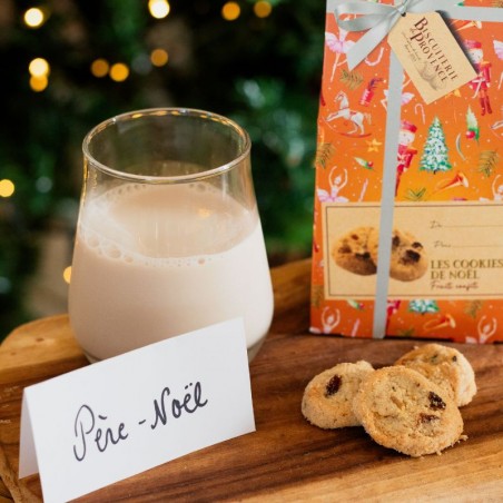 Cookies Bio aux Fruits Confits pour Noël - cadeau gourmand idéal