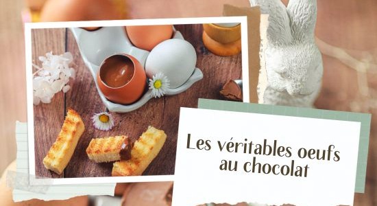 Les véritables oeufs au chocolat Le Petit Duc